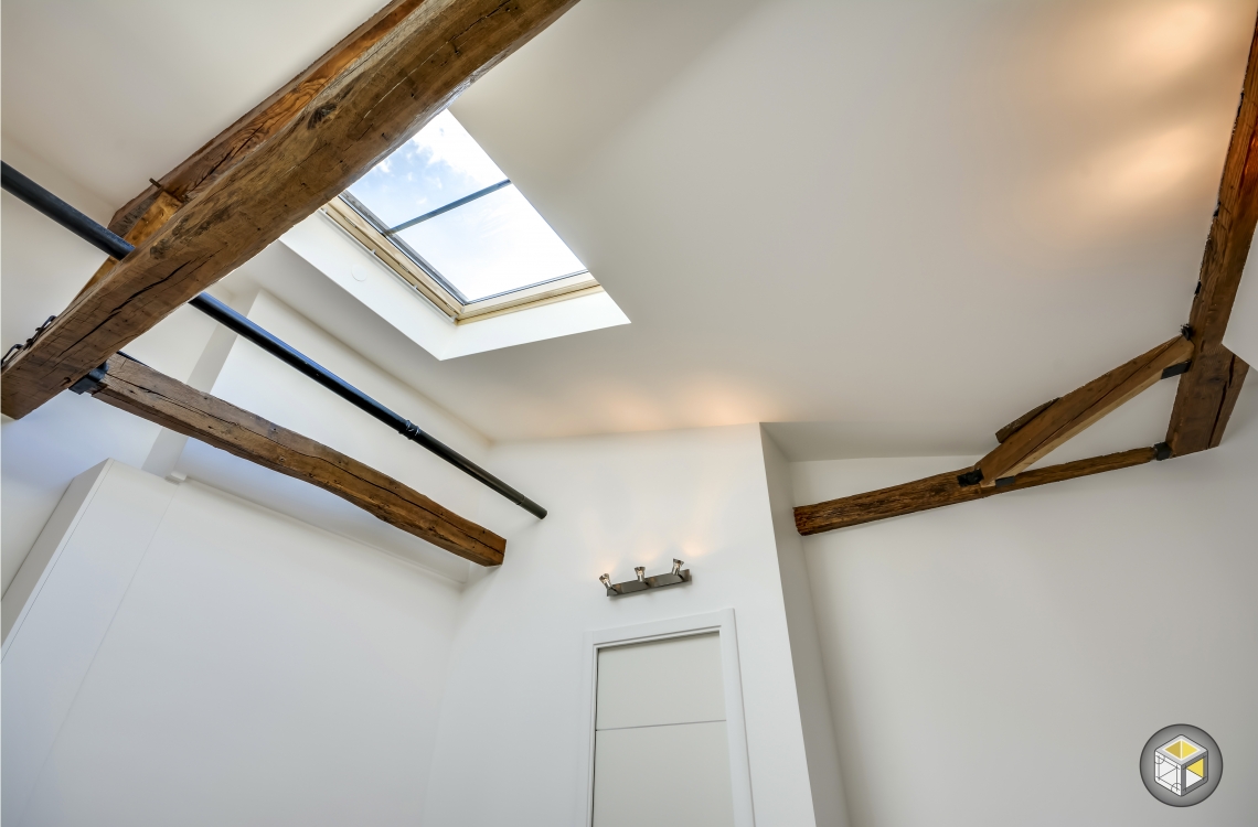 plafond chambre de bonne appartement Paris 