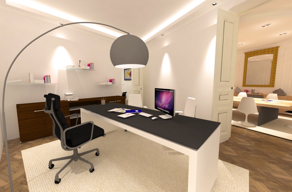 visuel 3d bureau paris