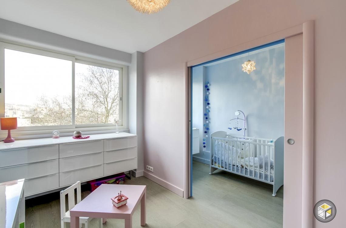 porte coulissante chambre enfant