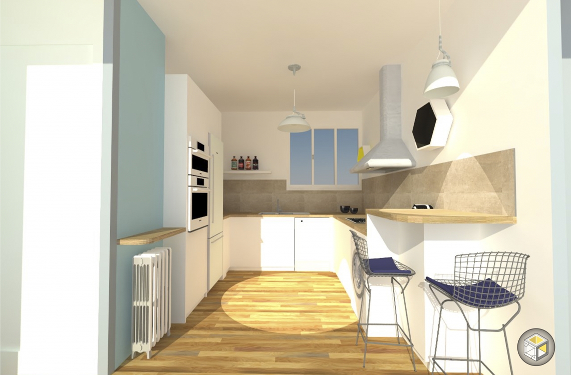 visuel 3d avant travaux cuisine