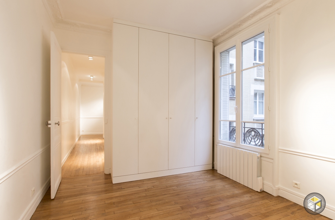 appartement parquet moulures