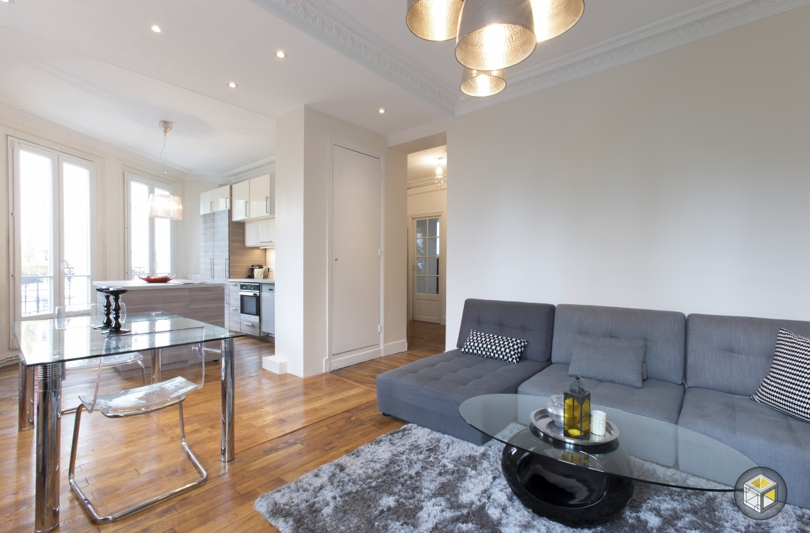 rénovation appartement courbevoie