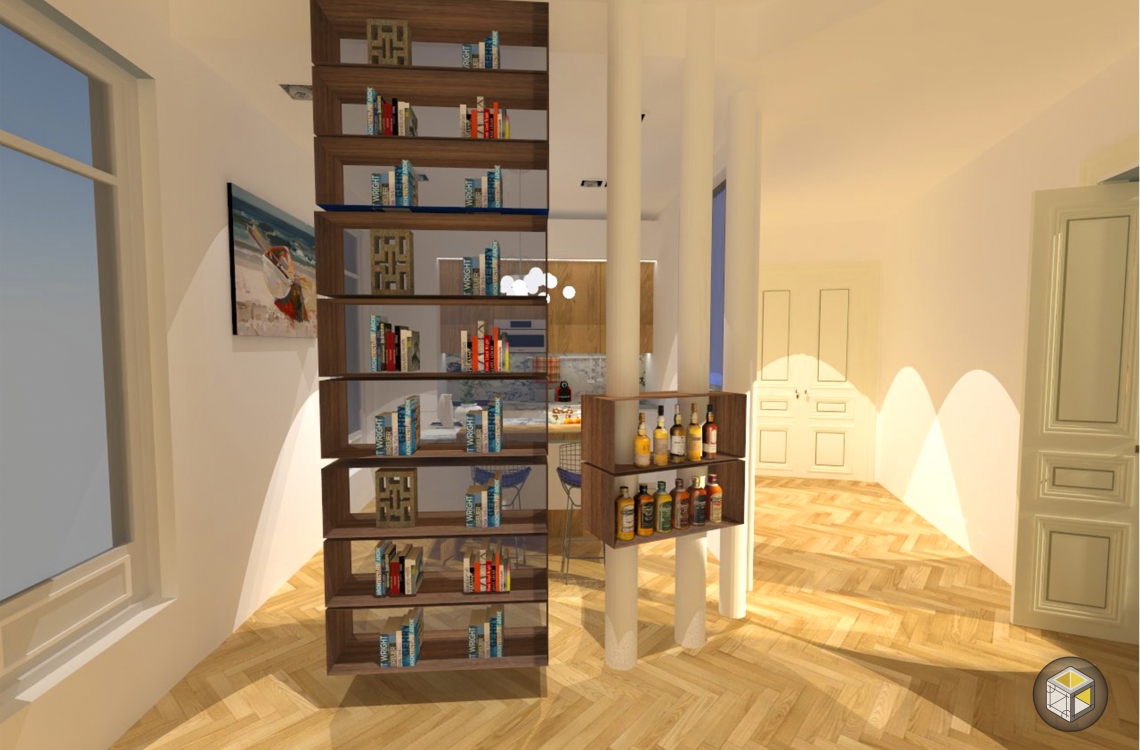 visuel 3d avant travaux cuisine