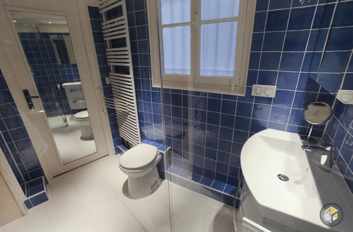 salle de bain appartement rénovation toilettes 