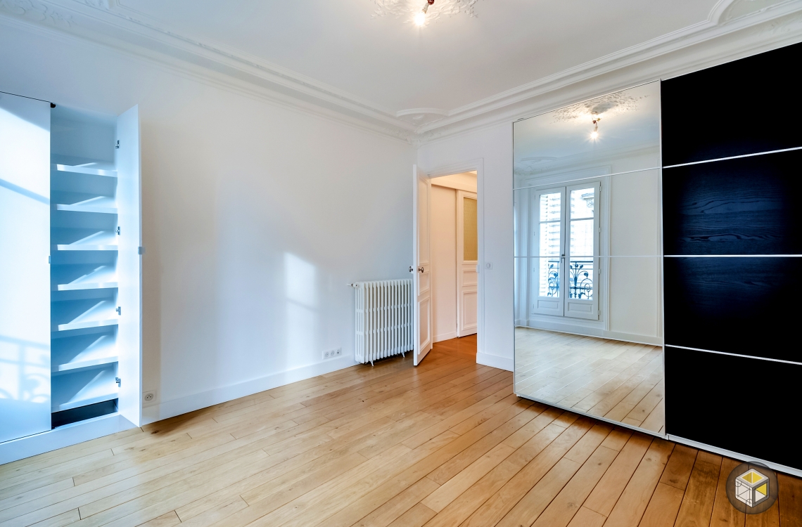 chambre dressing parquet