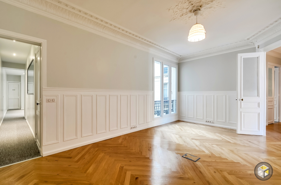 bureau parquet rénovation paris